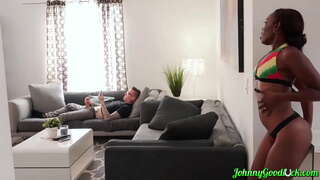 ���ंतरजातीय सेक्स के साथ प्यारा बेब