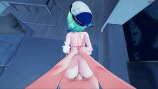 ���້ POV ຮ່ວມເພດ doggystyle,ຂັບເຄື່ອນຂອງທ່ານແລ່ນົກຈົນກ່ວານາງໄດ້ຮັບ creampied.