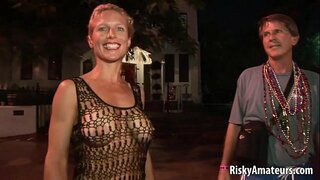 Жалаңаш жыныстық әуесқойлары развлекают бір көше