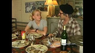 Ã�ランスのステップ父と娘