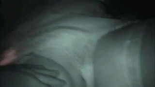 Mo bhean e ann an càr le tongue-agus-a &#039; feitheamh-seòmar aig an motel