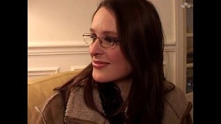 Very hot french brunette