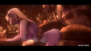 Ogre šuká dívku TĚŽKÉ