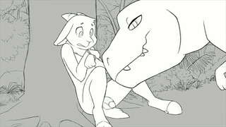 Динозаврвлӓ отсасывать кесӹ тӓгӓ