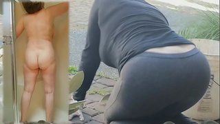 Hamtong nga MILF nga nagsul-ob / Undressed buluhaton sa balay