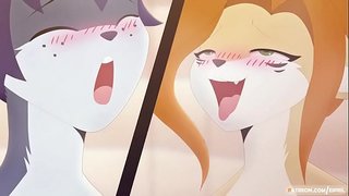 Eipril ලිංගික ලොම් නාන කාමරය තුළ