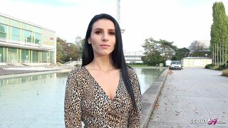 TEDESCO SCOUT - CUTE CANDID RAGAZZA SEDURRE PER SESSO A FALSO MODELLO DI LAVORO