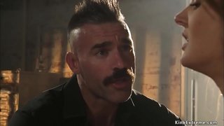 Ã�スターシャール寺whips gagged小さなおっぱいスレーブを大幅Zoeスパークス-その後パイルドライバの位置に前髪の彼女の滑り大きなコックにダンジョン